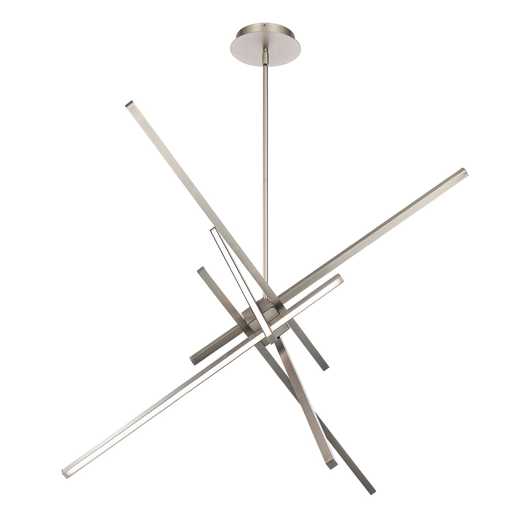 Parallax Pendant 3000K in Brushed Nickel by WAC Lighting