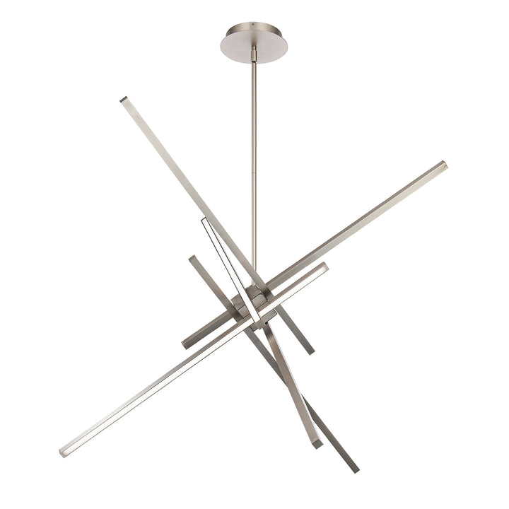 Parallax Pendant 3000K in Brushed Nickel by WAC Lighting