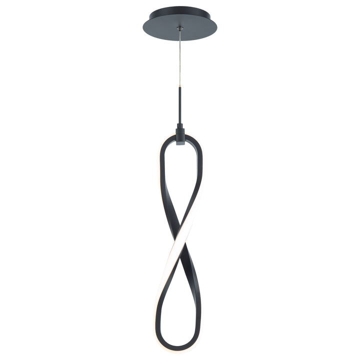 Marise Mini Pendant 3000K in Black by WAC Lighting