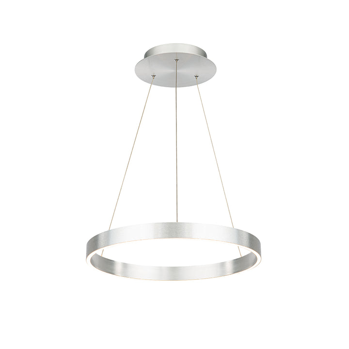 Sirius Pendant 3000K in Brushed Aluminum by WAC Lighting