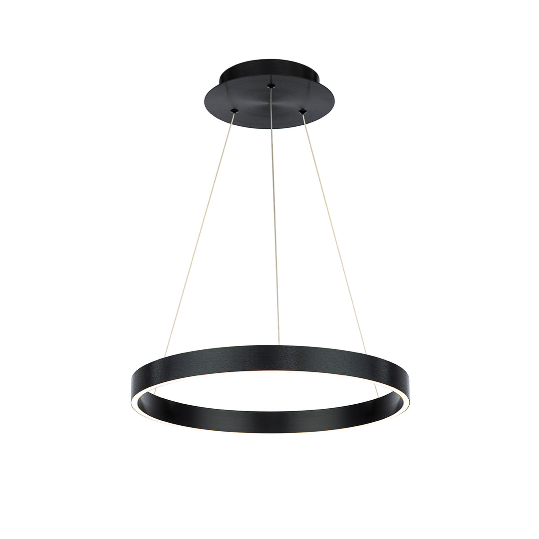 Sirius Pendant 3000K in Brushed Black by WAC Lighting