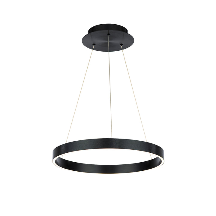 Sirius Pendant 3000K in Brushed Black by WAC Lighting