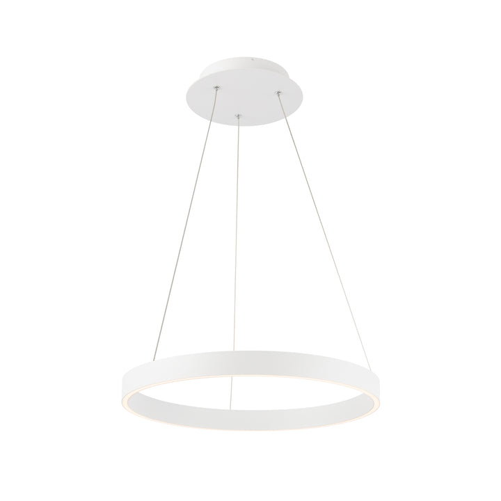 Sirius Pendant 3000K in White by WAC Lighting