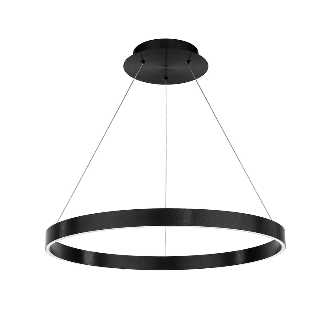 Sirius Pendant 3000K in Brushed Black by WAC Lighting