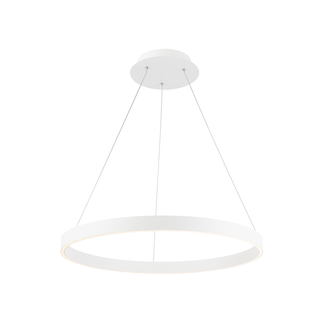 Sirius Pendant 3000K in White by WAC Lighting