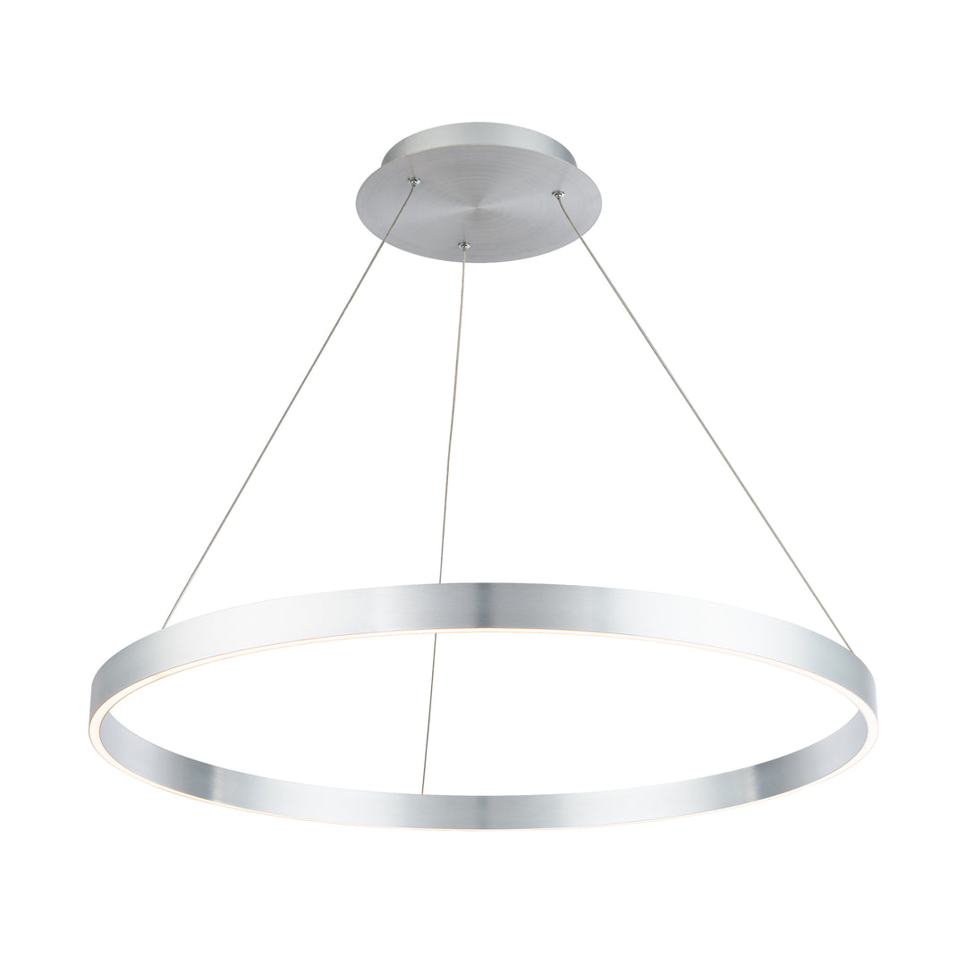 Sirius Pendant 3000K in Brushed Aluminum by WAC Lighting