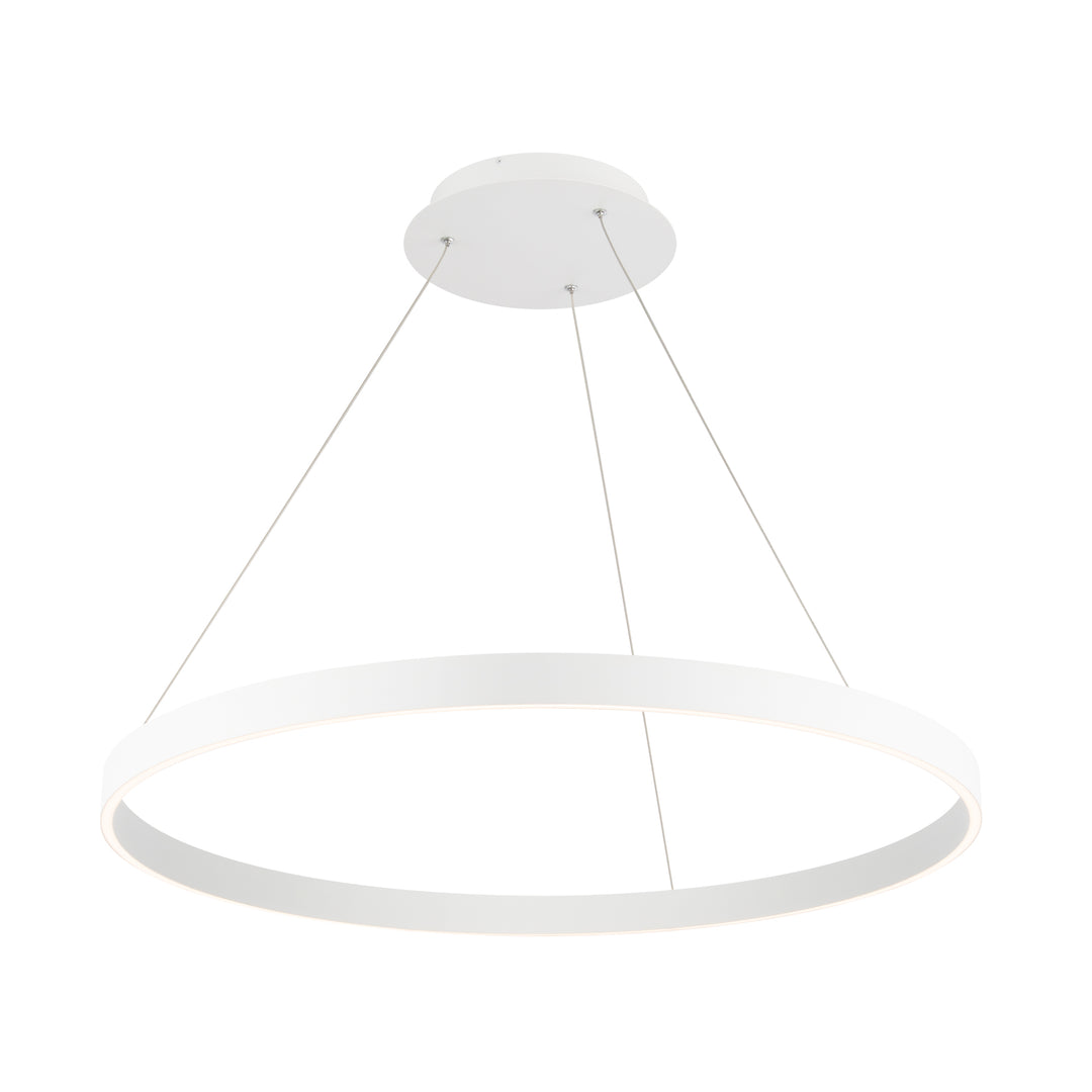 Sirius Pendant 3000K in White by WAC Lighting