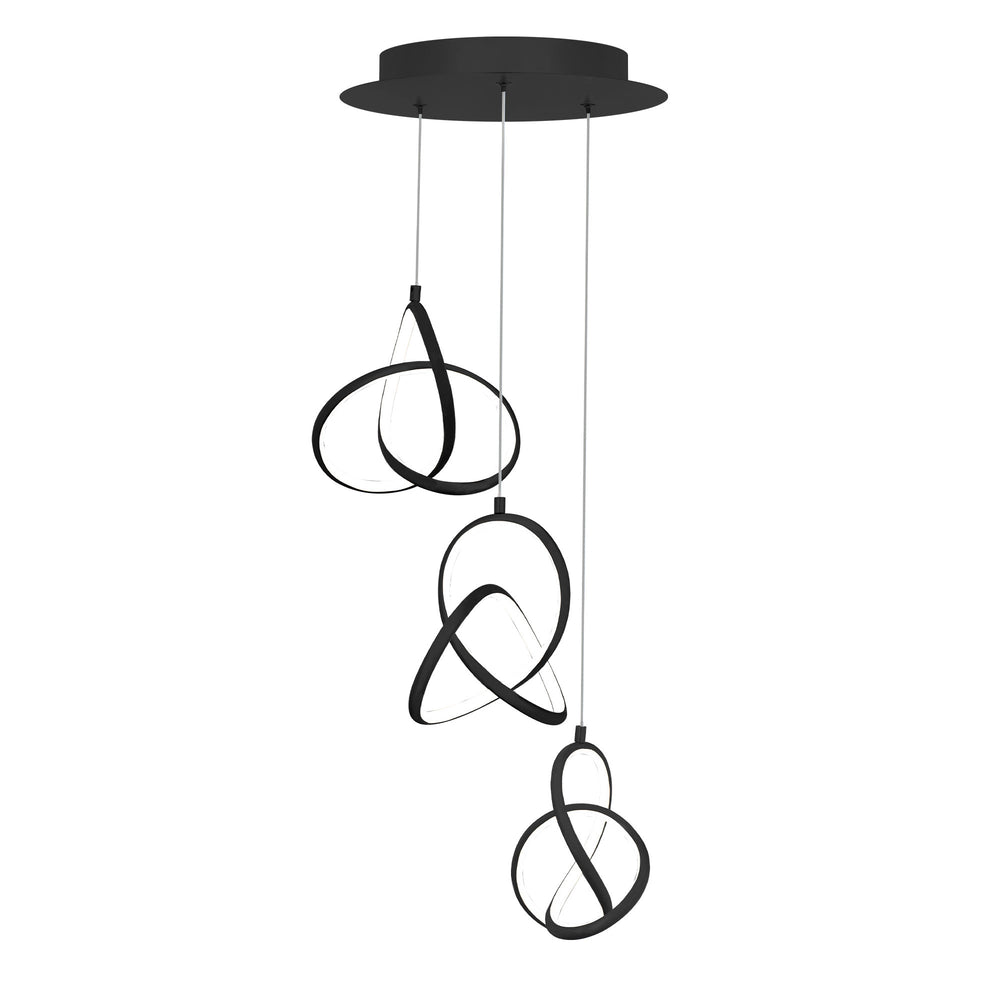 Vornado Round Multi Light 3000K in Black by WAC Lighting