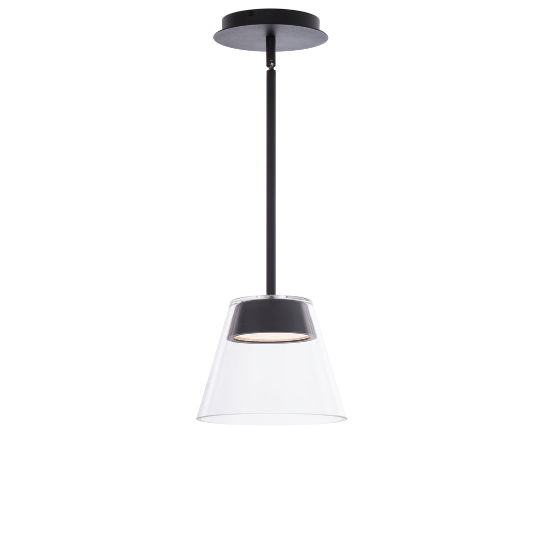 Chandra Mini Pendant 3000K in Black by WAC Lighting
