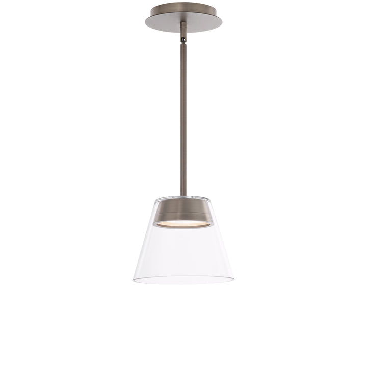 Chandra Mini Pendant 3000K in Brushed Nickel by WAC Lighting