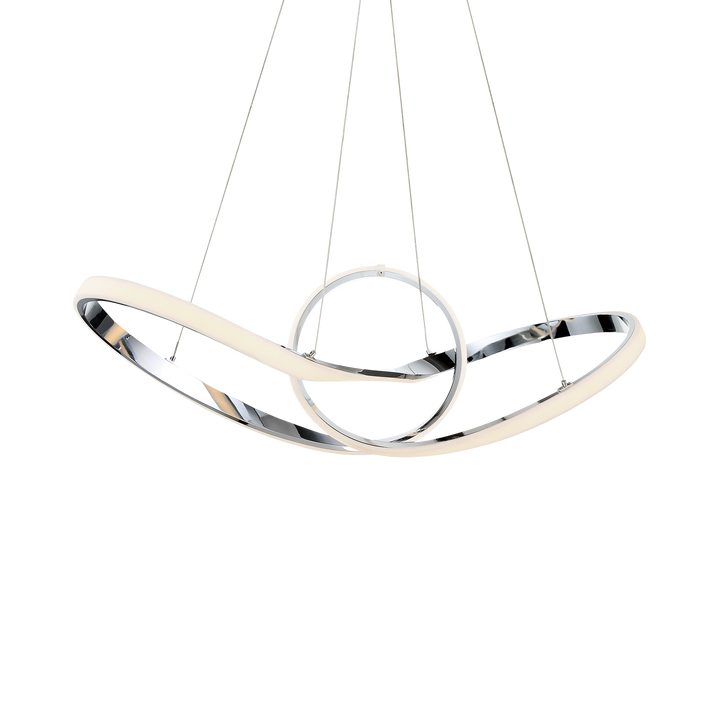 Vornado Chandelier 3000K in Chrome by WAC Lighting