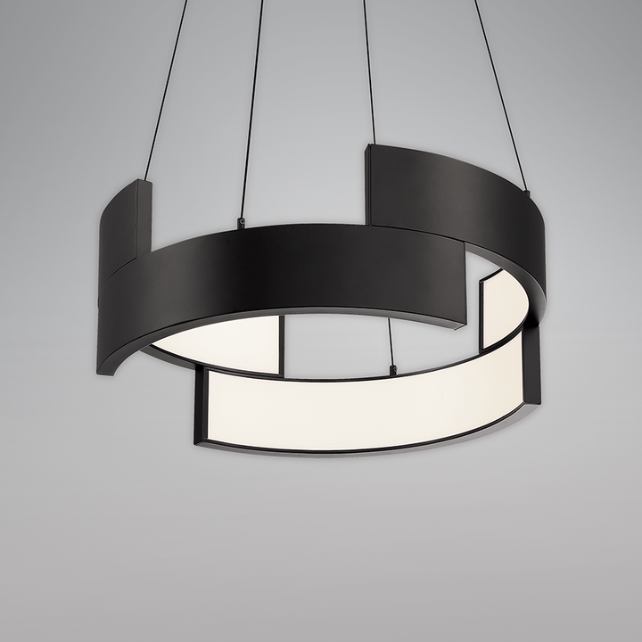 Trap Pendant 3000K in Black by WAC Lighting