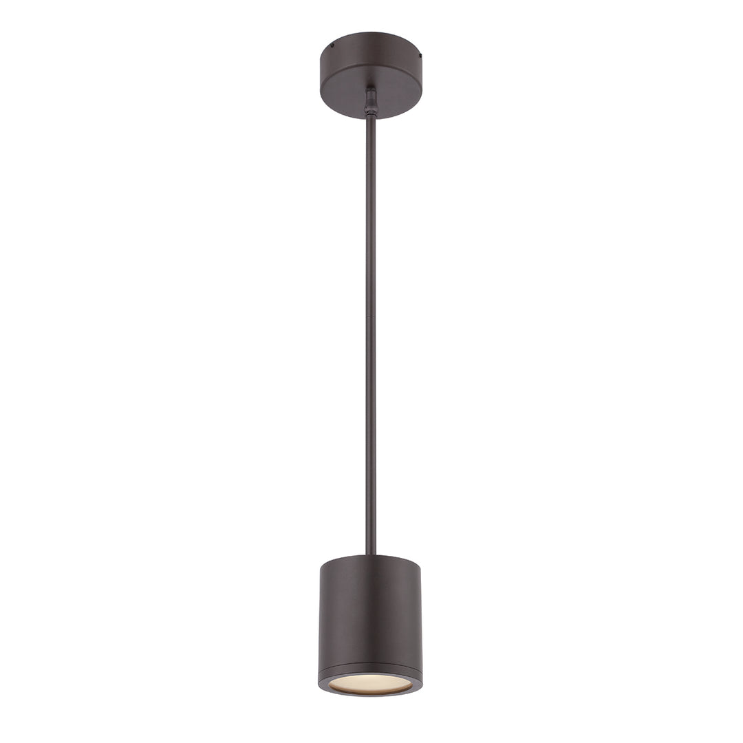 Tube Pendant Downlight Ceiling Mount 3000K in Black by WAC Lighting