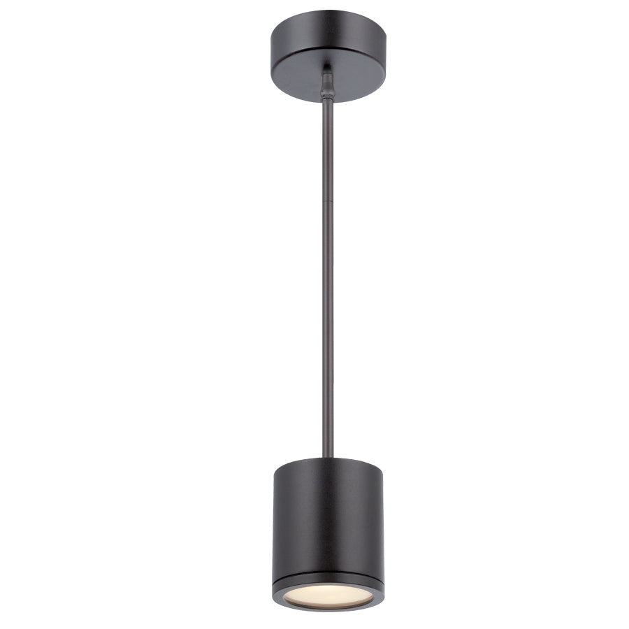 Tube Pendant Downlight Ceiling Mount 3000K in Bronze by WAC Lighting