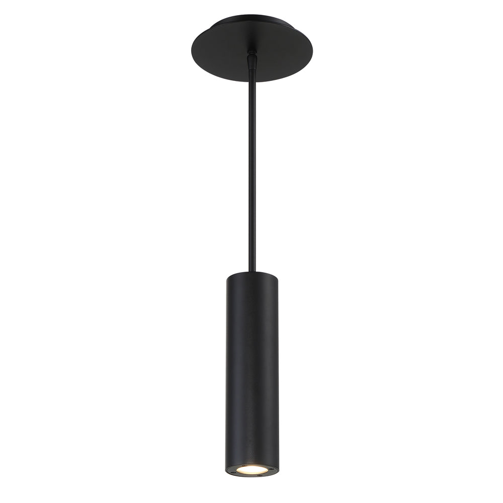 Caliber 10" Pendant 3000K in Black by WAC Lighting