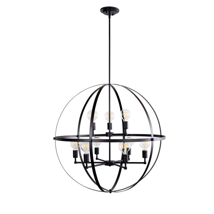 Cortland Pendant, 9-Light, by Russell