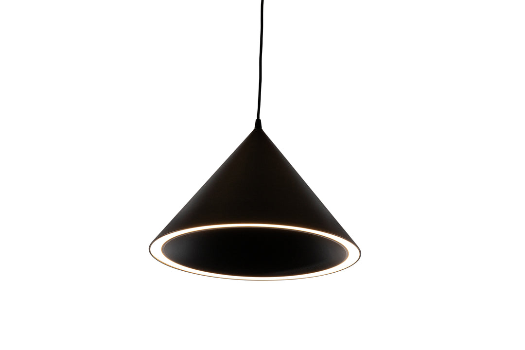 Trulli LED Pendant in Black by Russell