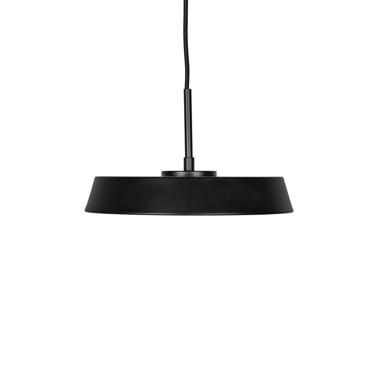 Leeds LED Pendant in Black and Soft Gold by Russell
