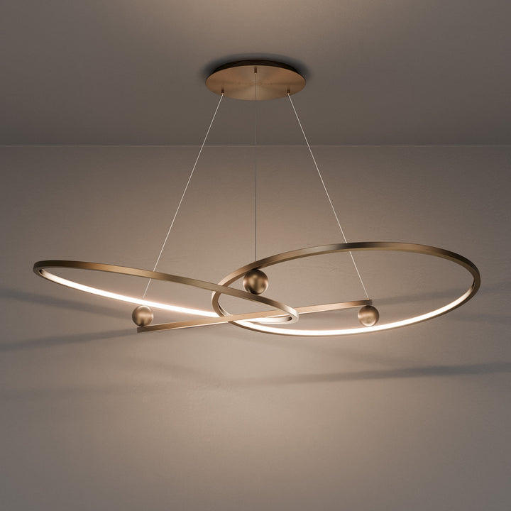 Sidewinder Chandelier Light by WAC Lighting - view 9