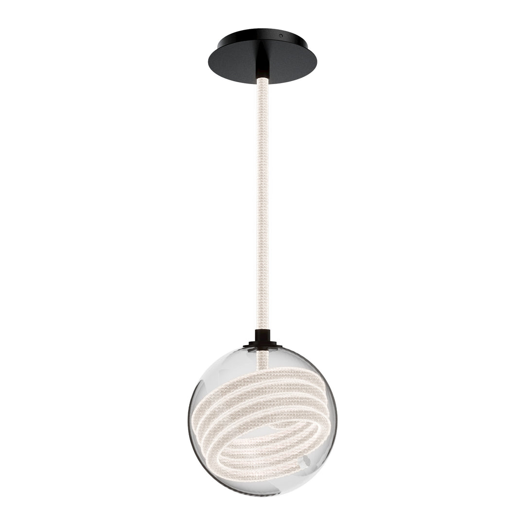 Roper Pendant 4CCT in Black by WAC Lighting