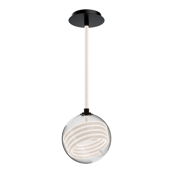 Roper Pendant 4CCT in Black by WAC Lighting