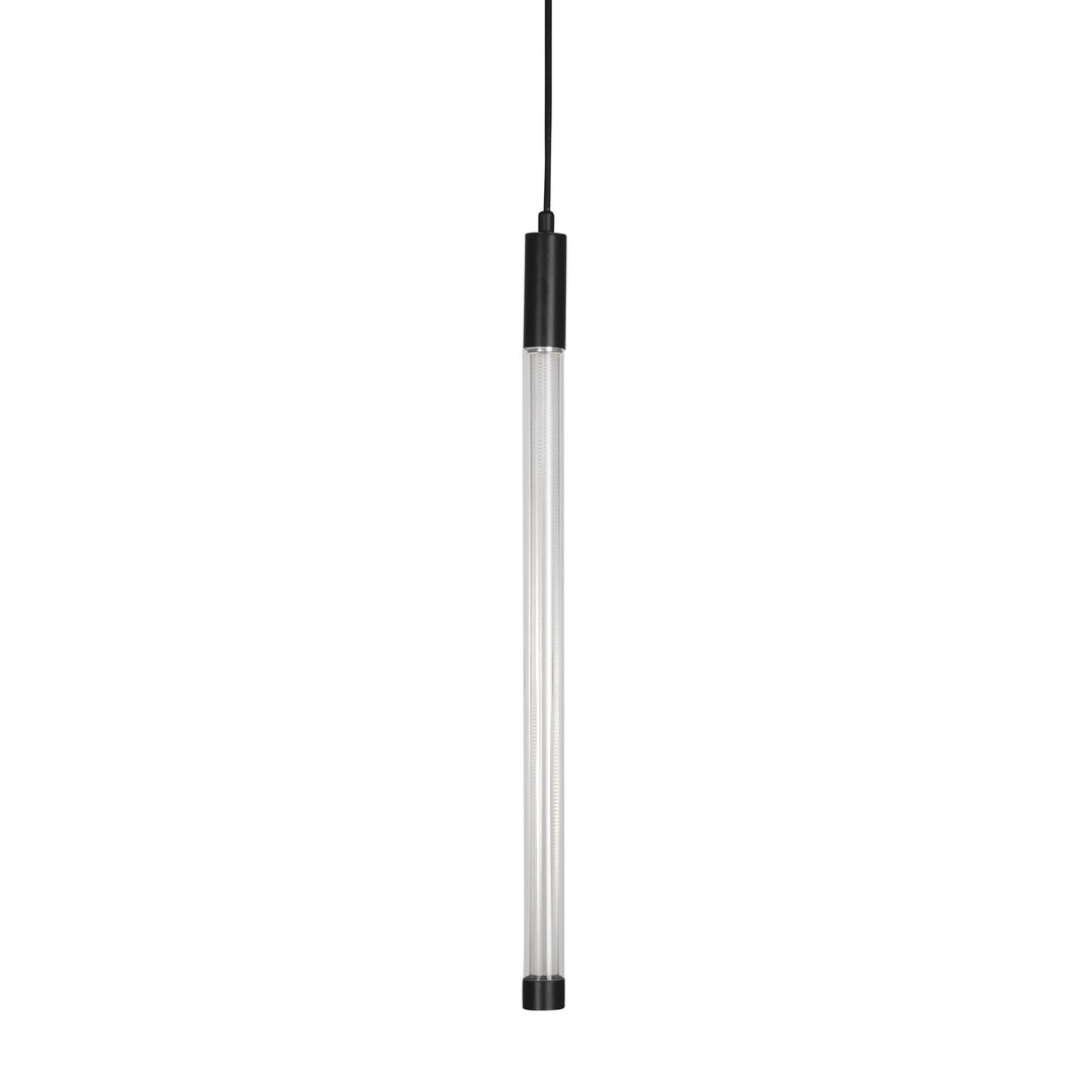 Saskia LED Pendant in Black by Russell