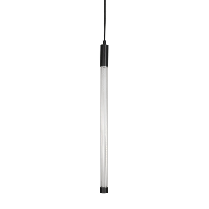 Saskia LED Pendant in Black by Russell