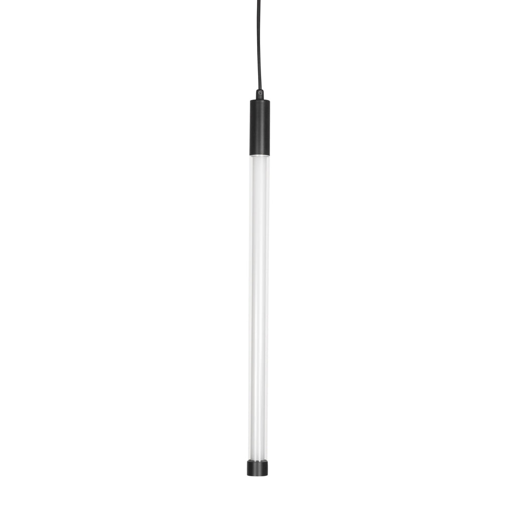 Saskia LED Pendant in Black by Russell