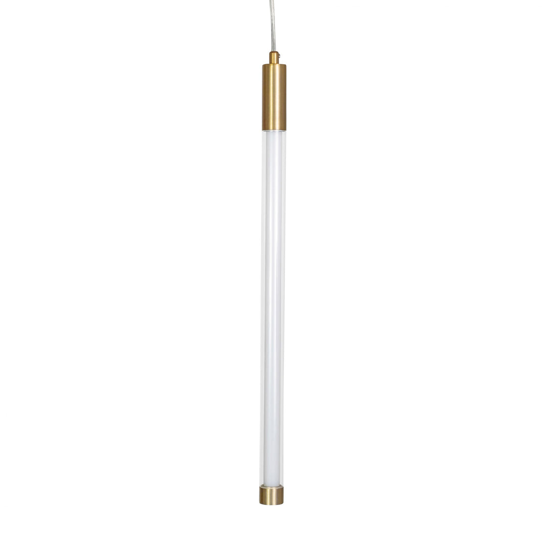Saskia LED Pendant in Soft Gold by Russell