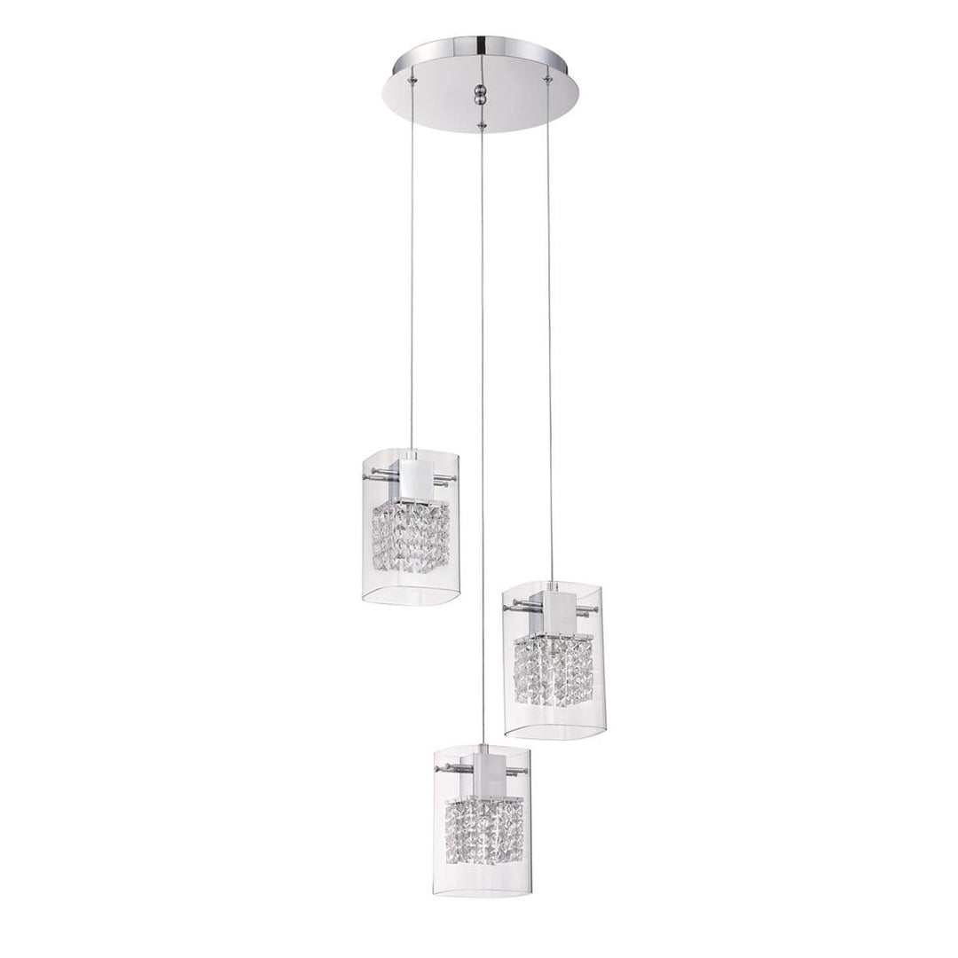 Politan 3-Light Pendant Pan