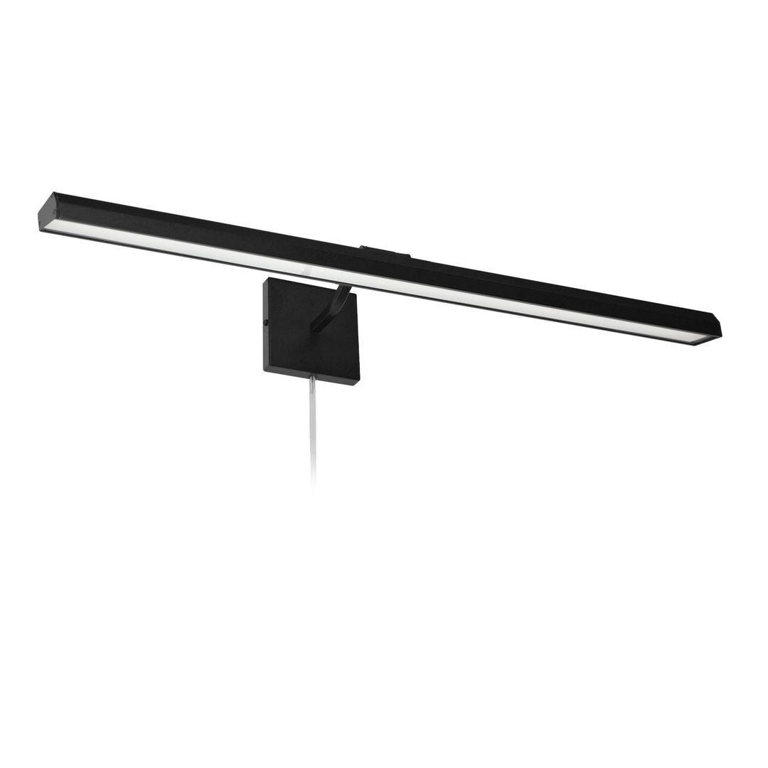 Leonardo 40W Picture Light in Black by Dainolite