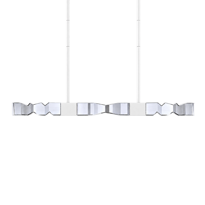 Mamadim Crystal Linear in Matte White by Zeev