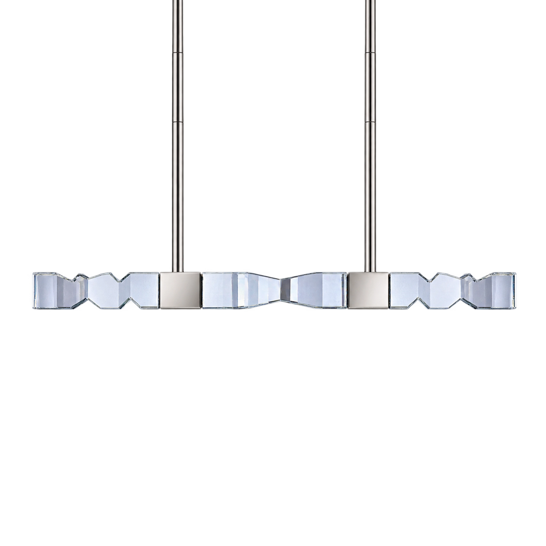Mamadim Crystal Linear in Polished Nickel by Zeev