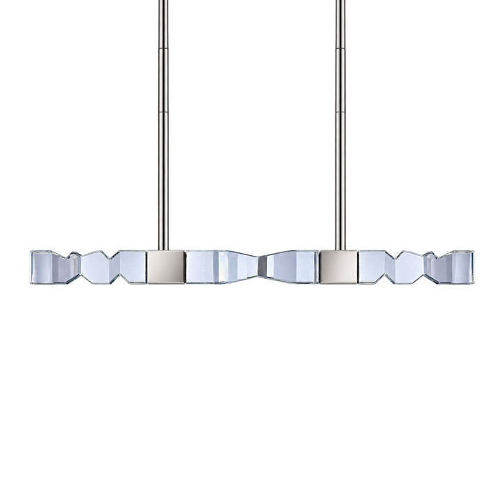 Mamadim Crystal Linear in Polished Nickel by Zeev