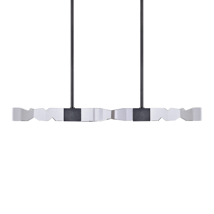 Mamadim Crystal Linear in Satin Brushed Black by Zeev