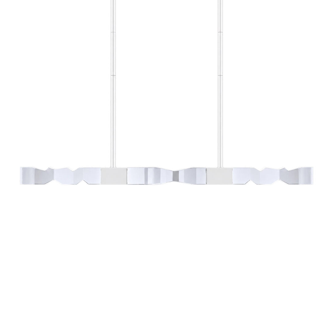 Mamadim Crystal Linear in Matte White by Zeev