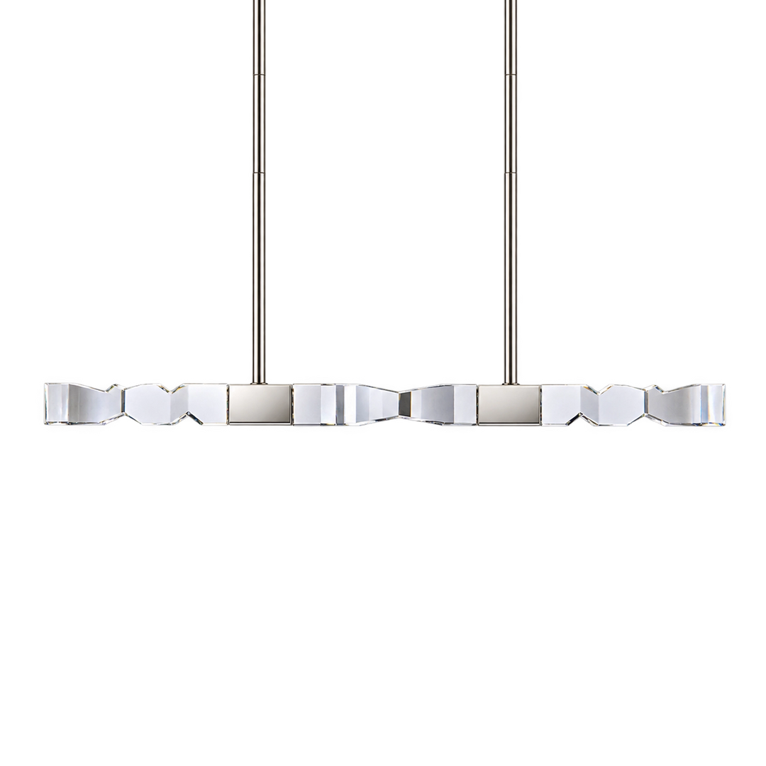 Mamadim Crystal Linear in Polished Nickel by Zeev