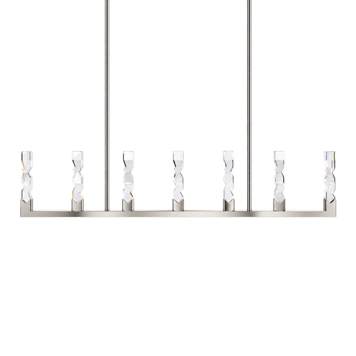 Mamadim Crystal Linear in Polished Nickel by Zeev