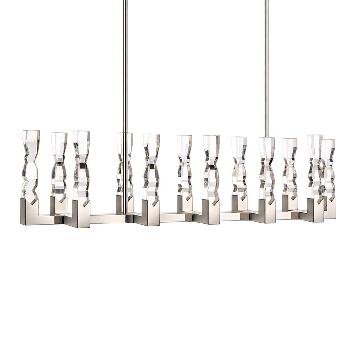 Mamadim Crystal Linear in Polished Nickel by Zeev