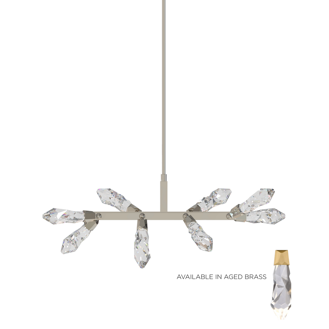 Angelus Crystal Linear in Aged Brass by Zeev