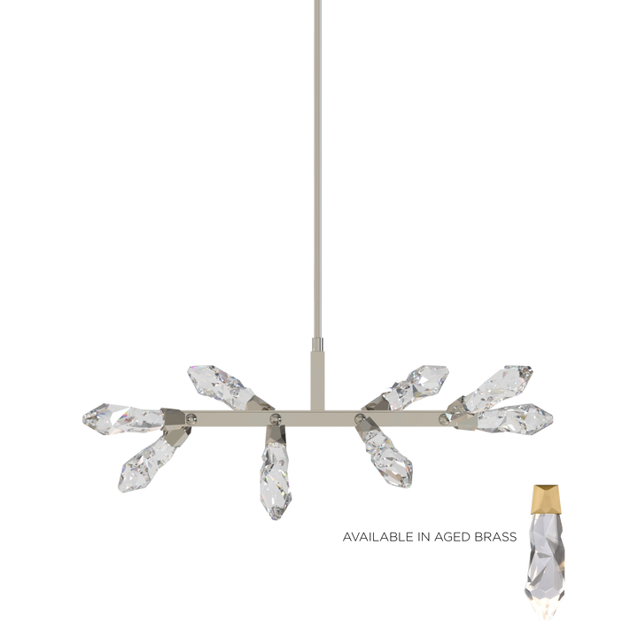 Angelus Crystal Linear in Aged Brass by Zeev