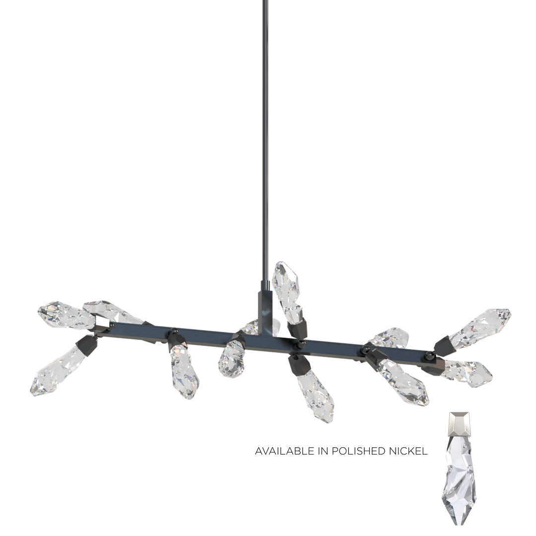 Angelus Crystal Linear in Polished Nickel by Zeev