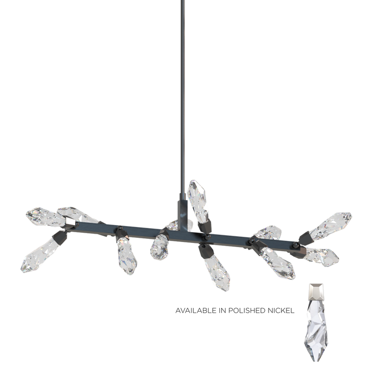 Angelus Crystal Linear in Polished Nickel by Zeev