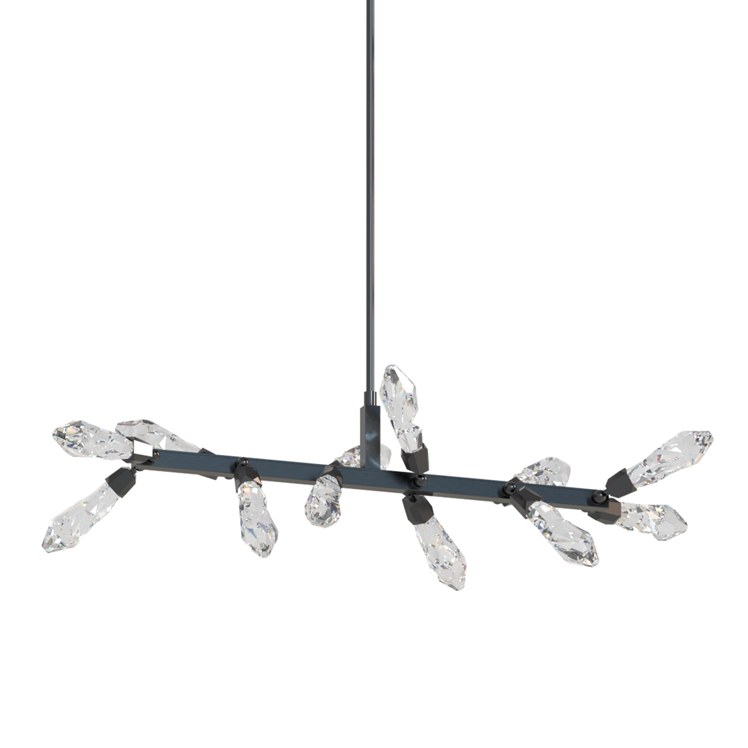 Angelus Crystal Linear in Satin Brushed Black by Zeev
