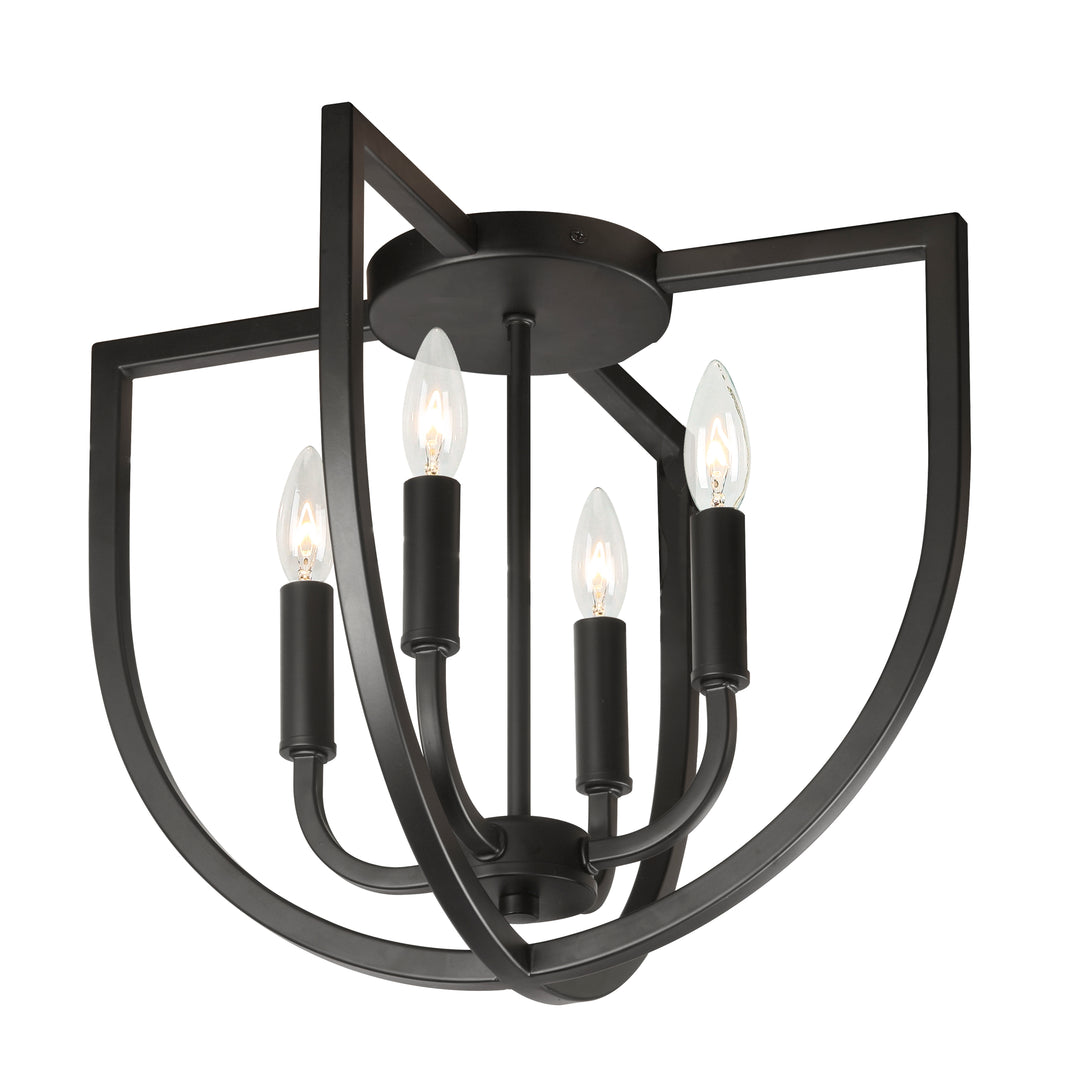 Pamela 4 Light Flush Mount by Dainolite