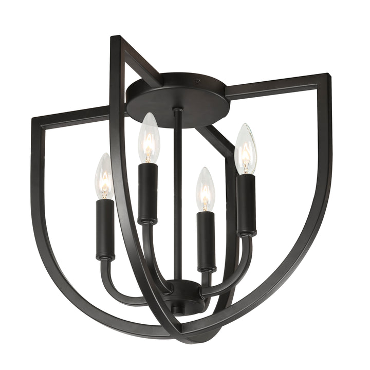 Pamela 4 Light Flush Mount by Dainolite