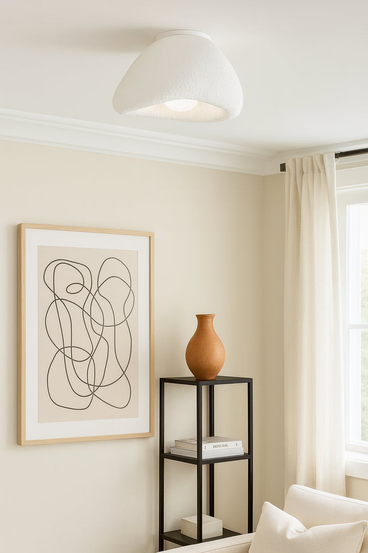 Pilar 1 Light Flush Mount by Dainolite - view 2