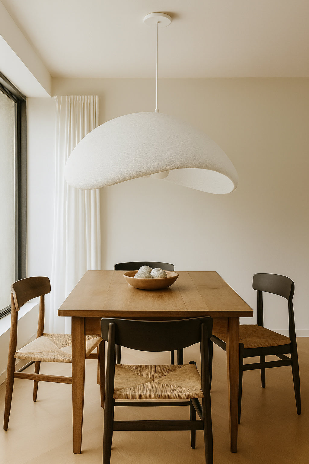 Pilar 1 Light Pendant (PLR-311P) by Dainolite - view 2