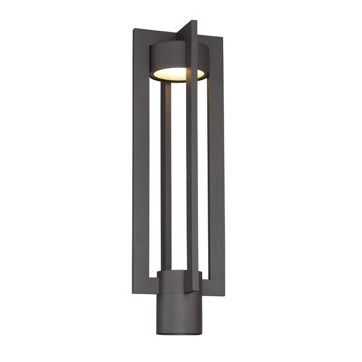 Chamber Post Mount 3000K in Black by WAC Lighting