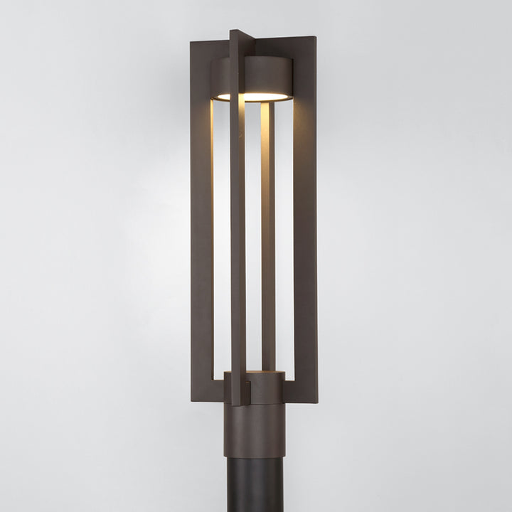 Chamber Post Mount 3000K in Bronze by WAC Lighting